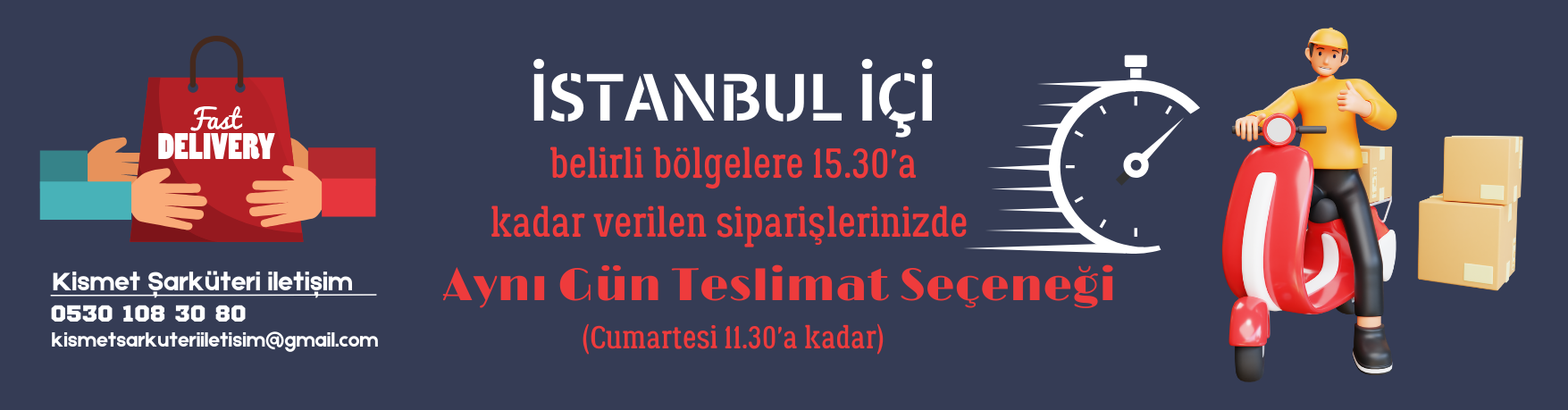 İstanbul içi özel kurye