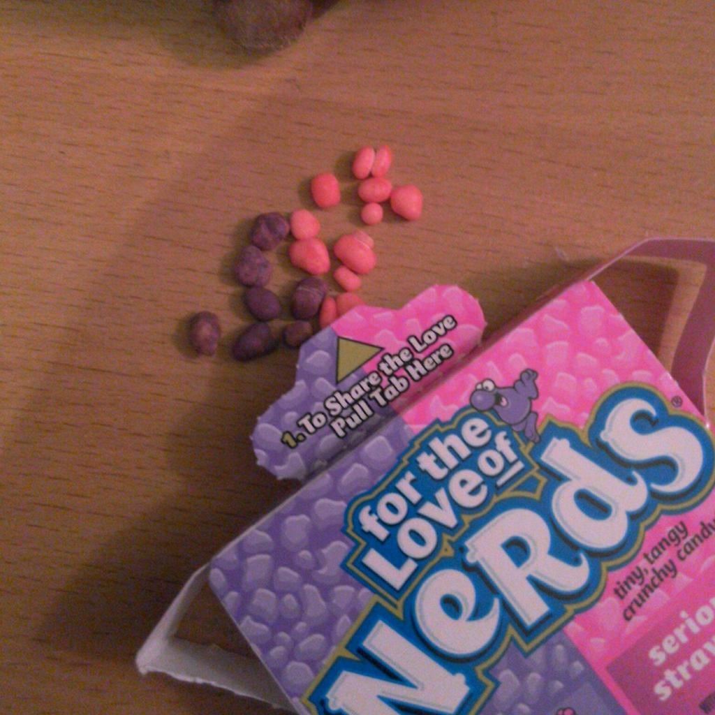 NERDS Grape/Strawberry Candy 1.65 oz. Box